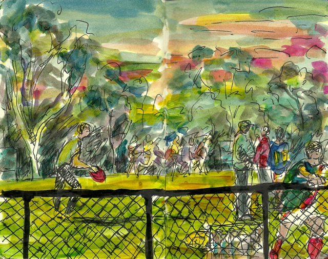 Training on a hot winter's night