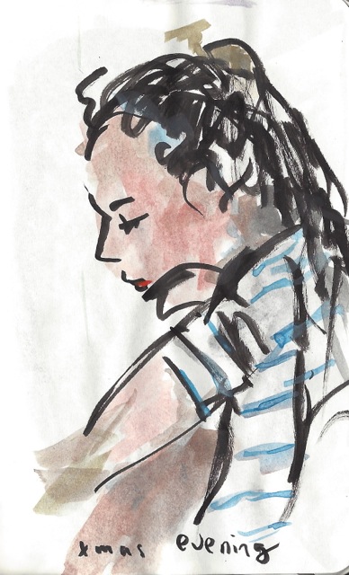 Xmas evening with guitar